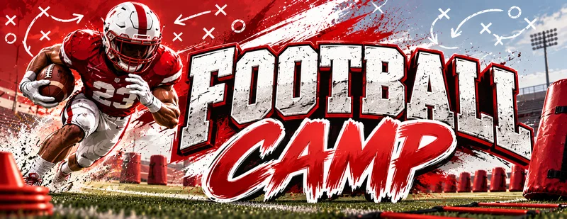 Football Camp banner